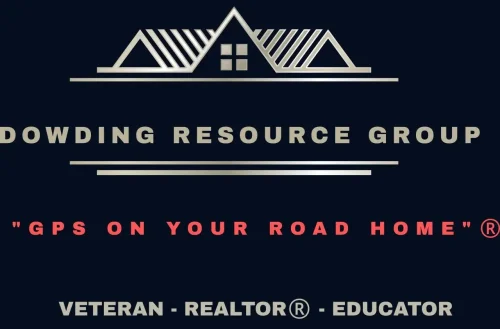 Dowding Resource Group Logo with red tagline